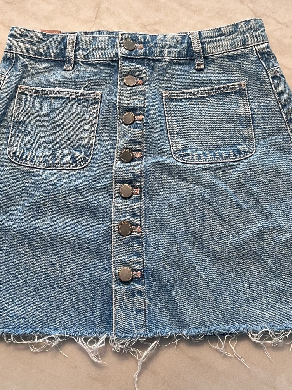 Zara Authentic Denim by TRF button through  size medium